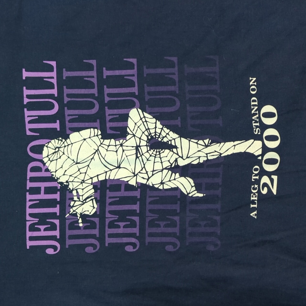 Vintage Jethro Tull A Leg to Stand On 2000 Tour Concert T-shirt size L - Picture 3 of 5